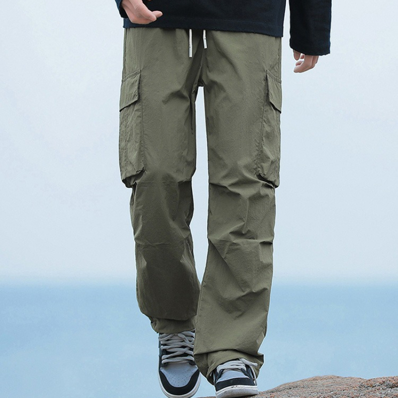 Cargo Pant Wide - Pantalones Cargo Holgados de Verano para