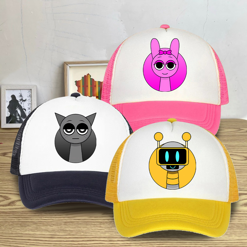 Street Fashion Boy - Sprunki gorra de béisbol de malla