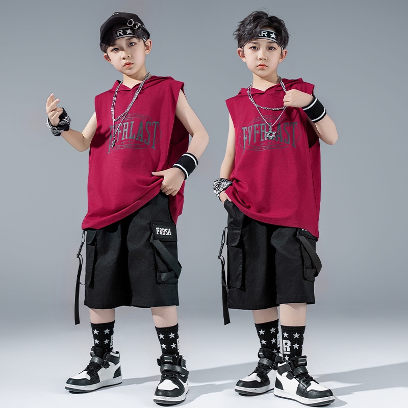 Street Fashion Boy - Traje de actuación de baile callejero