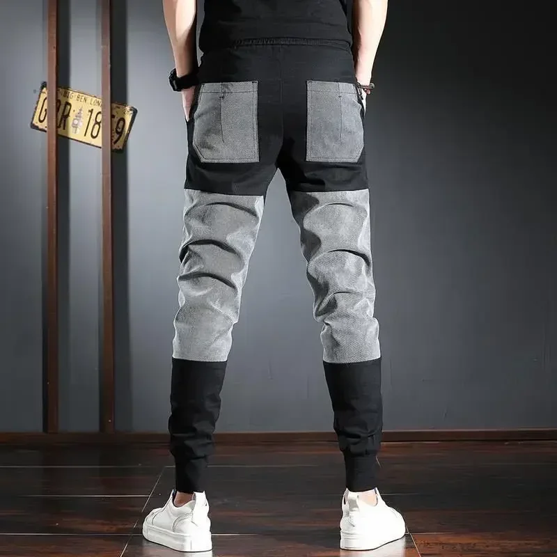 Street Fashion Baggy - Pantalones Cargo de estilo coreano de