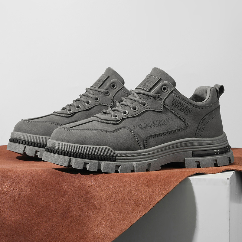 Street Fashion Walking - Botas de Trabajo para Hombre con
