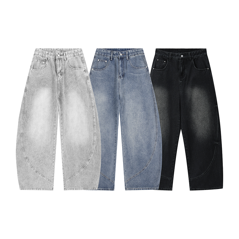 Cargo Pant Wide - Pantalones Vaqueros Anchos de Hombre con