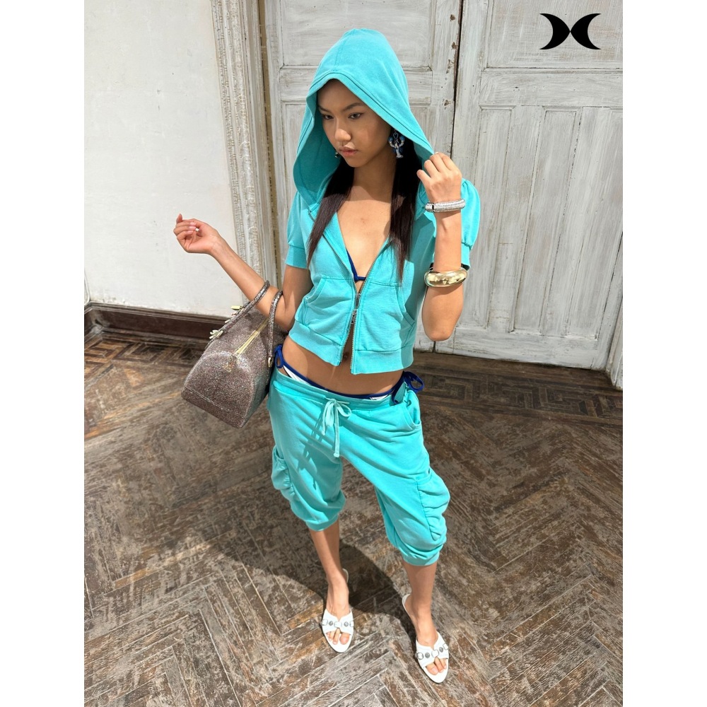 Street Fashion Us - Conjunto de Pantalones y Chaqueta Corta