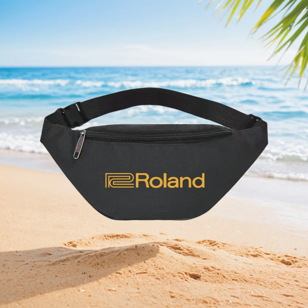 Cartera con logotipo de Roland - Street Fashion Logo Design reseña y precio