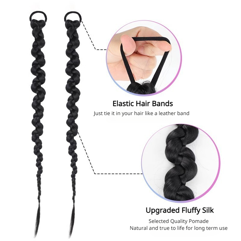 Extensiones de cabello de cola - Street Fashion Girls reseña y precio
