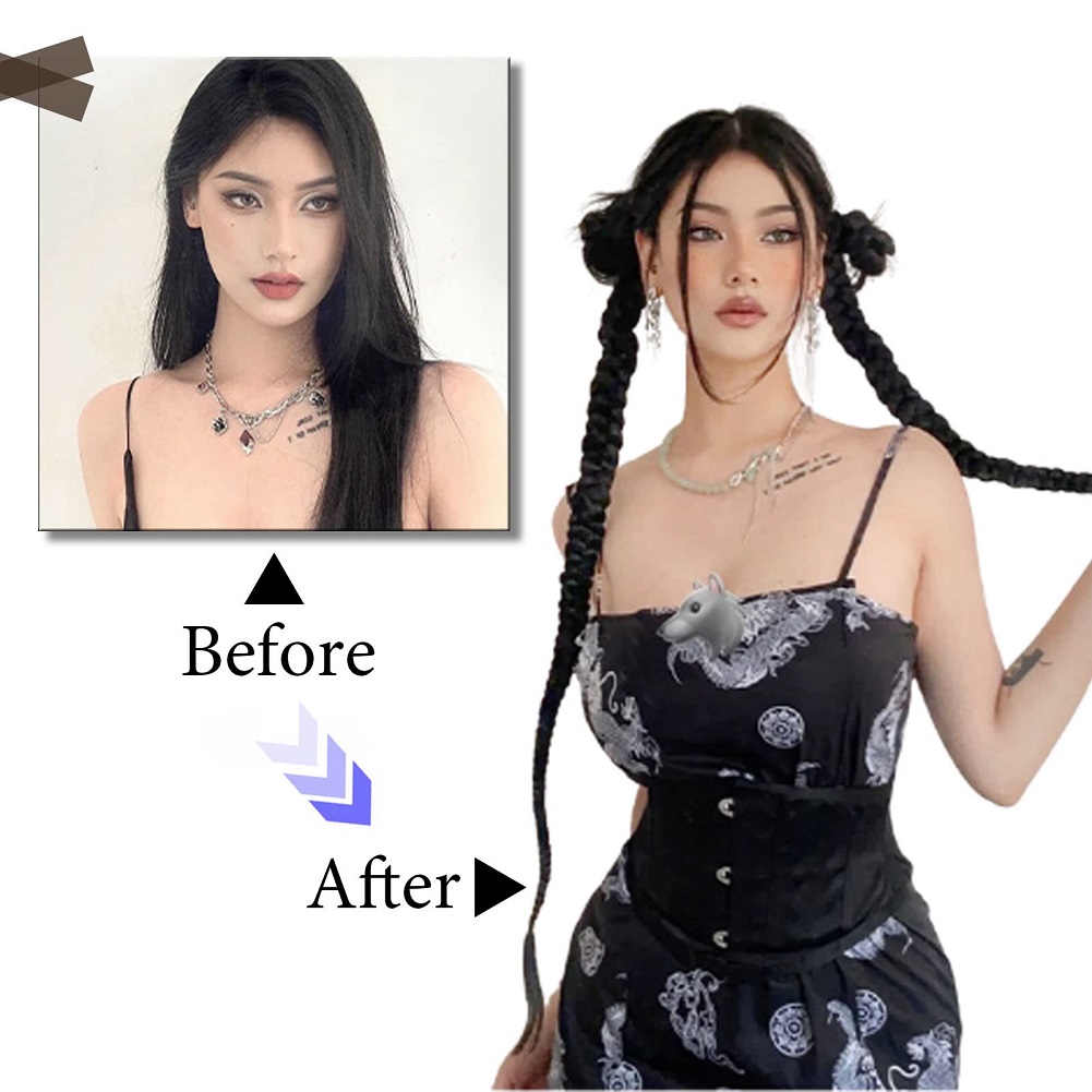 1/2 Uds extensión de cabello c - Street Fashion Girls reseña y precio