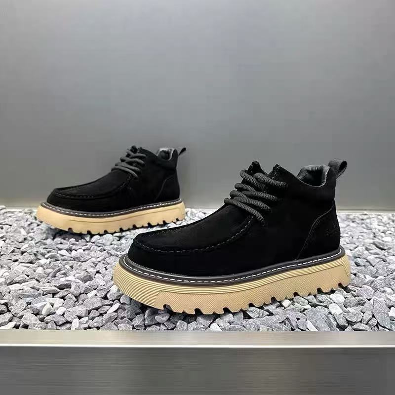 Botas de plataforma para hombr - Street Fashion Walking reseña y precio