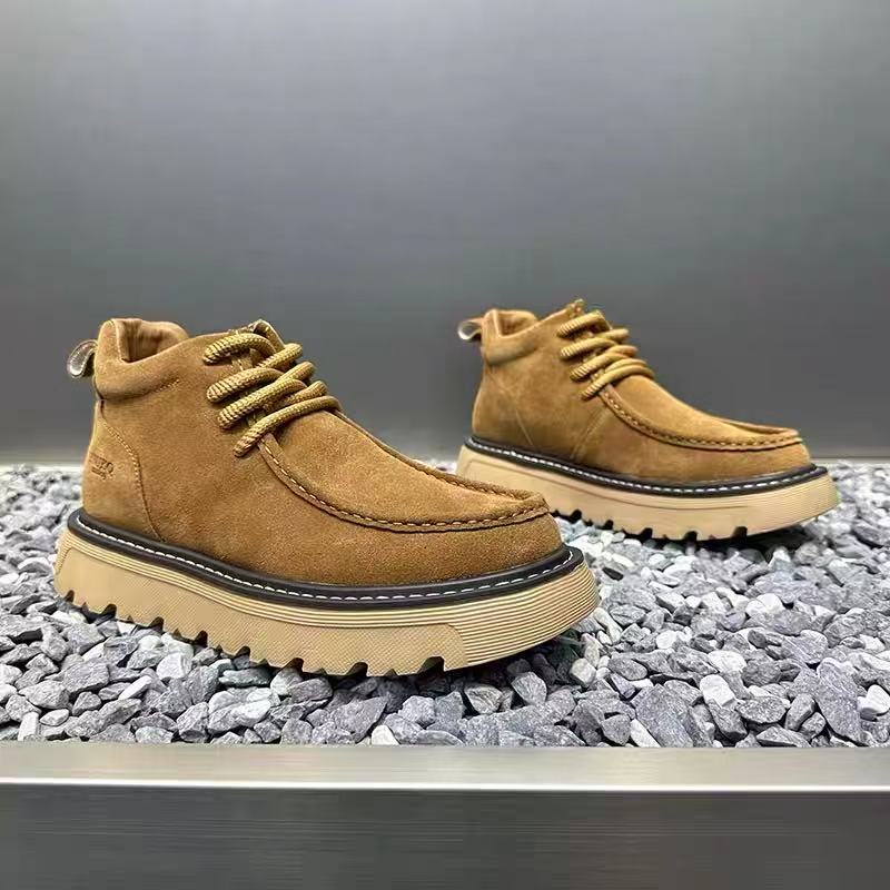 Botas de plataforma para hombr - Street Fashion Walking reseña y precio