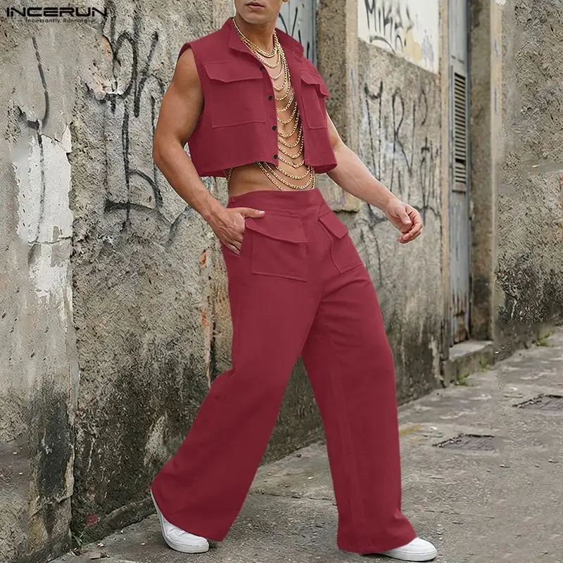 Conjuntos INCERUN para Hombre, - Street Fashion Us reseña y precio