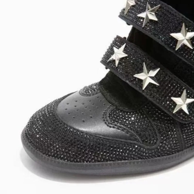 Botines de mujer con diamantes - Street Fashion Walking reseña y precio