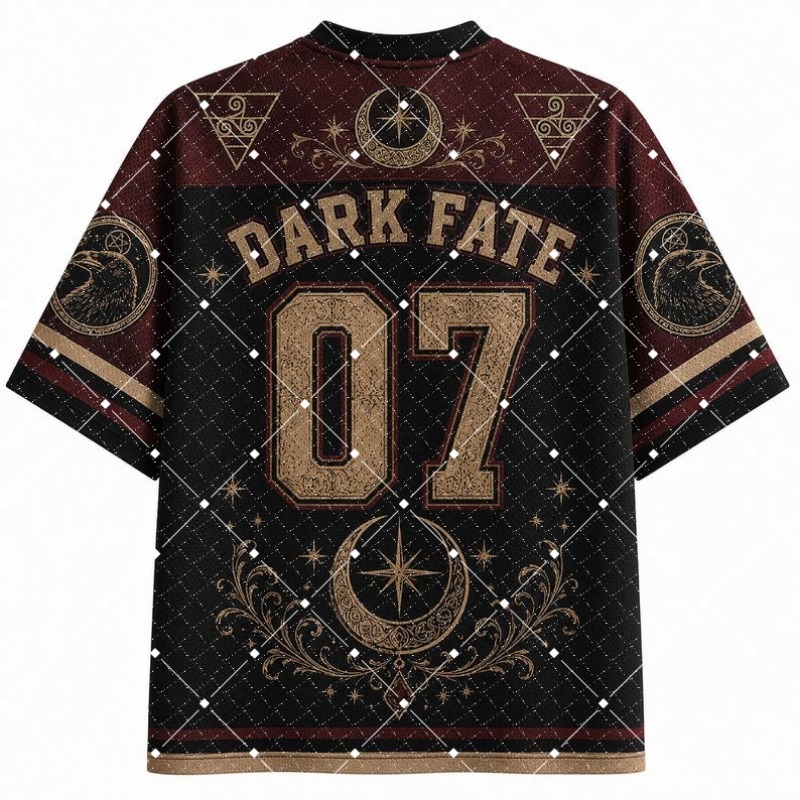 Camiseta de Jersey con Cuello  - Street Fashion Baggy reseña y precio