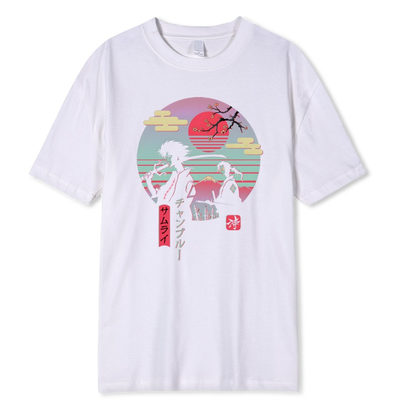 Camiseta de algodón informal d - Street Fashion Walking reseña y precio