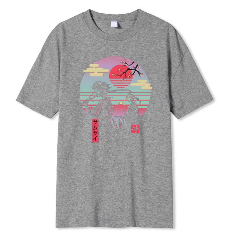 Camiseta de algodón informal d - Street Fashion Walking reseña y precio