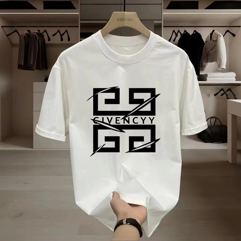 Camiseta de manga corta con lo - Street Fashion Logo Design reseña y precio