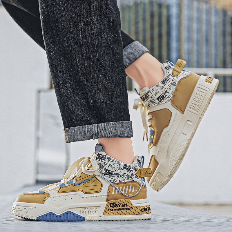 Zapatos de hombre de caña alta - Street Fashion Walking reseña y precio