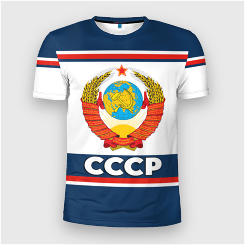 Fashion Russia Flag Badge T-sh - Street Fashion Russia reseña y precio