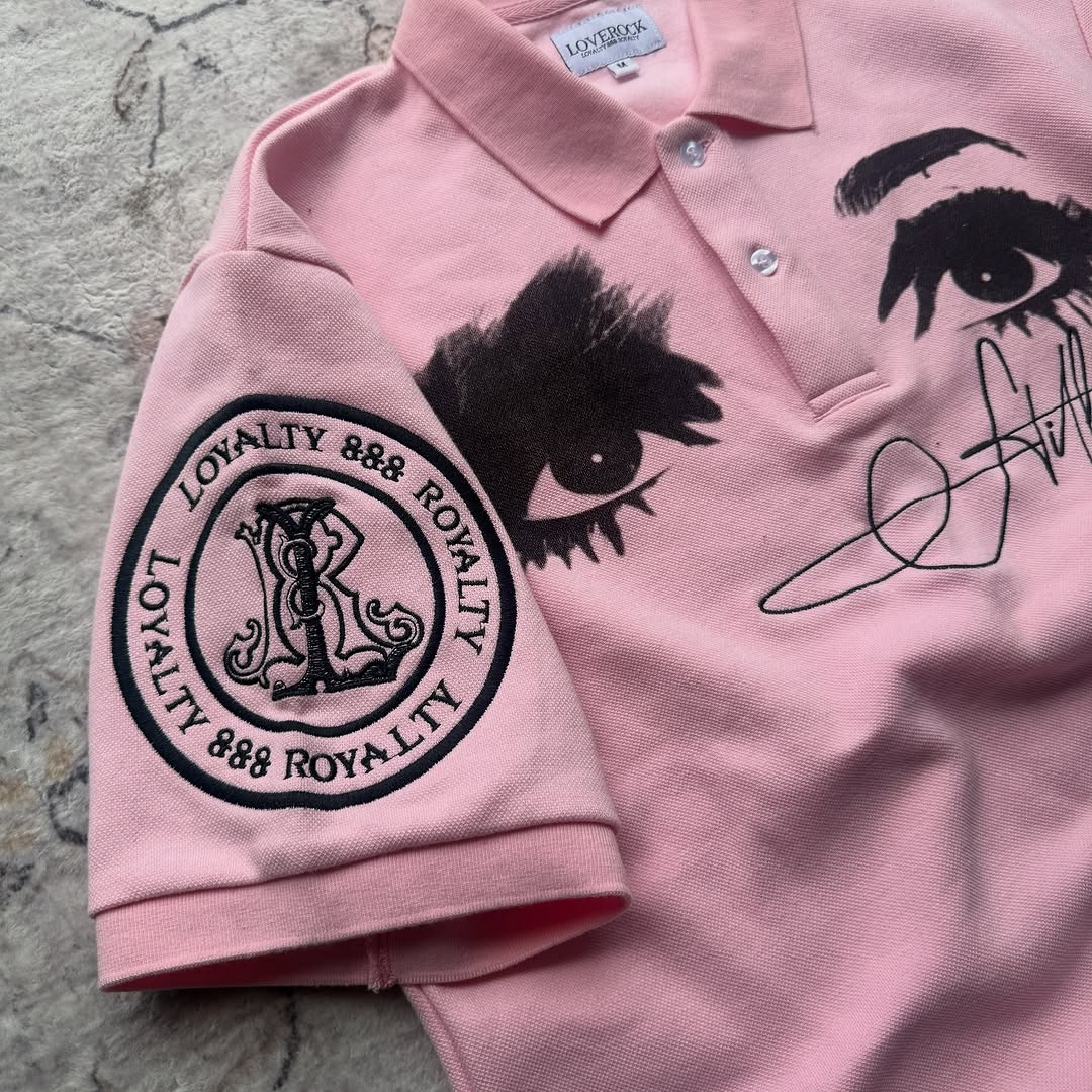Polo estilo retro americano, d - Street Fashion Logo Design reseña y precio
