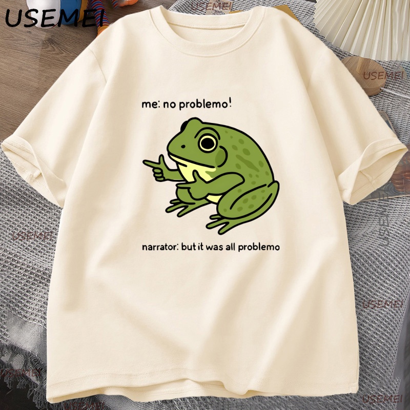 Camiseta divertida de rana Me  - Street Fashion Magazine reseña y precio