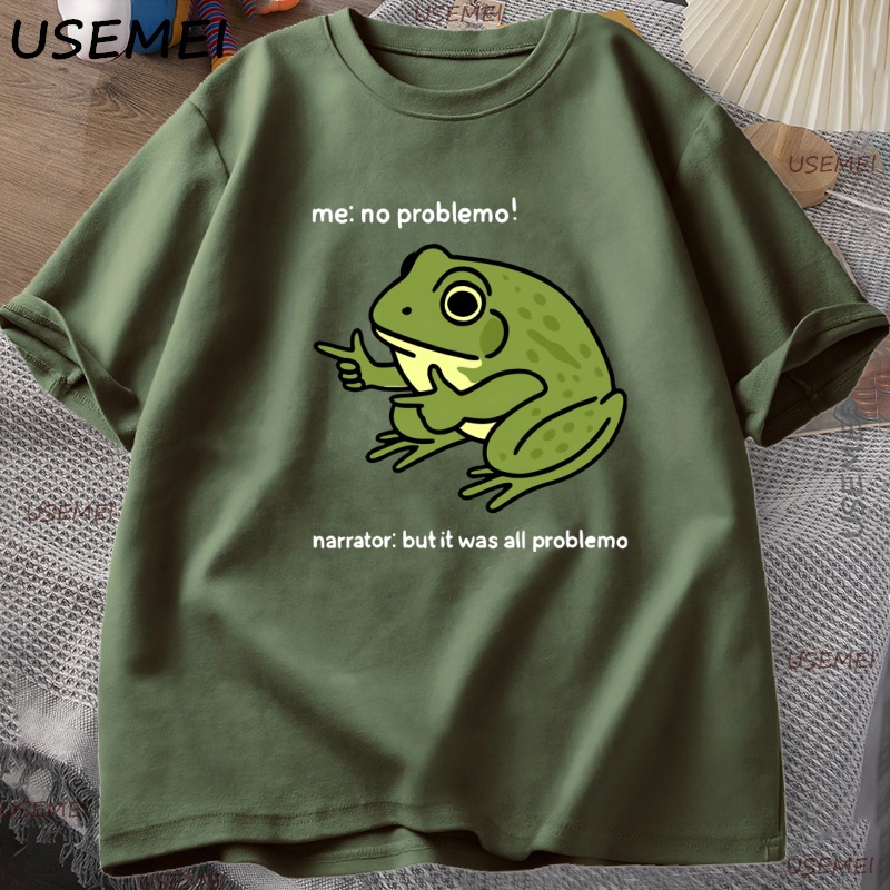 Camiseta divertida de rana Me  - Street Fashion Magazine reseña y precio