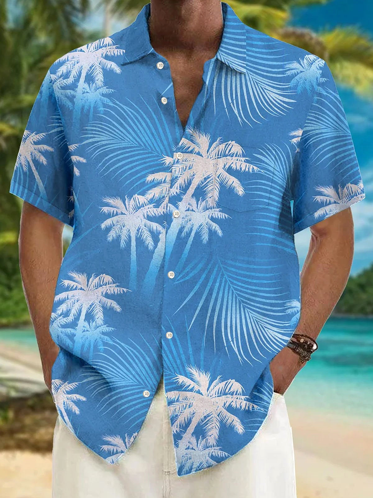 Nueva Camisa Hawaiana de Manga - Street Fashion Walking reseña y precio